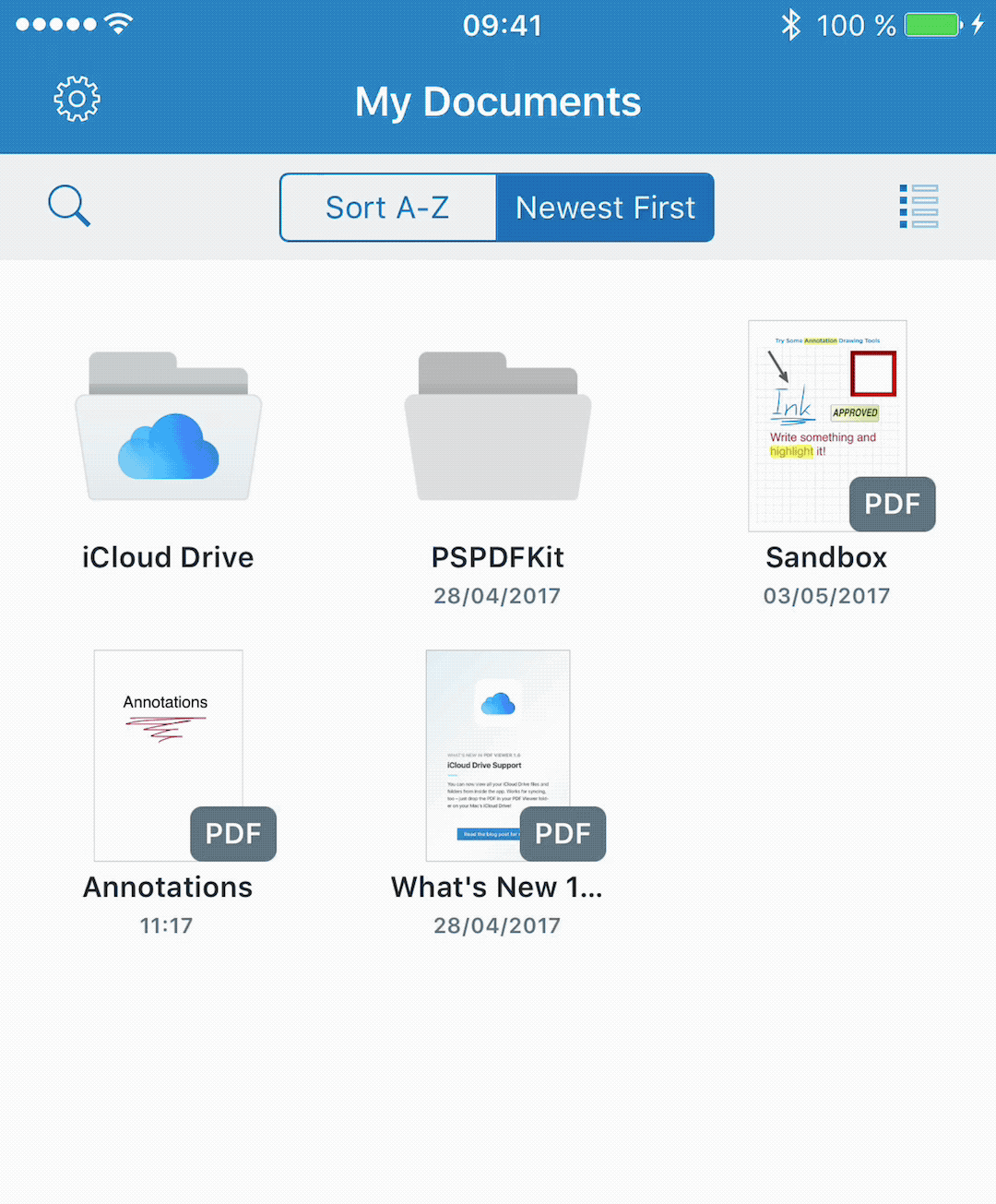 ios pdf print selection