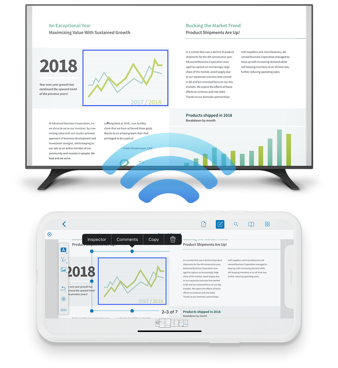 pdf viewer presentation mode