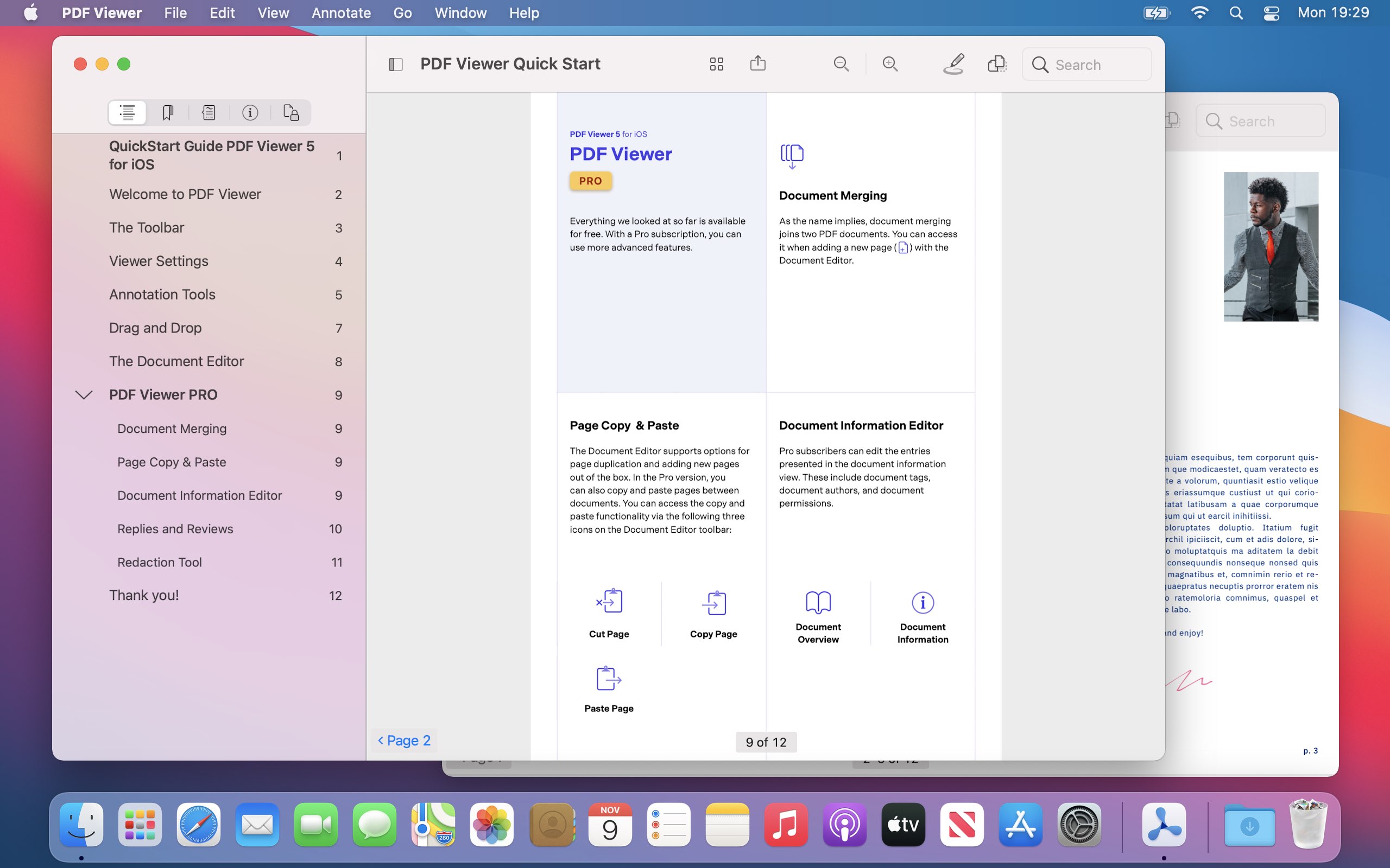 how to insert to pdf viewer mac