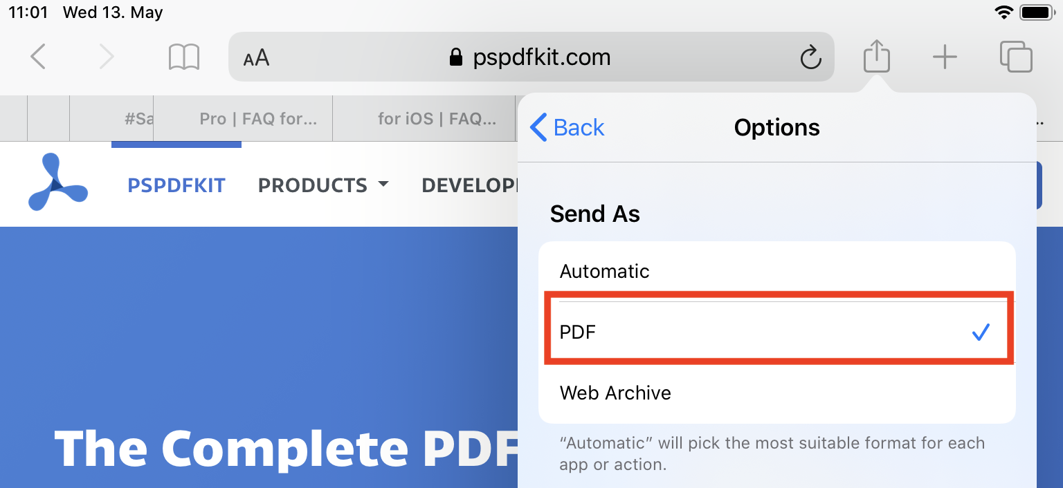 safari pdf viewer